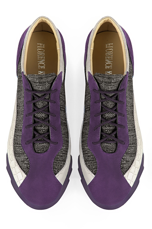 Basket store femme violette